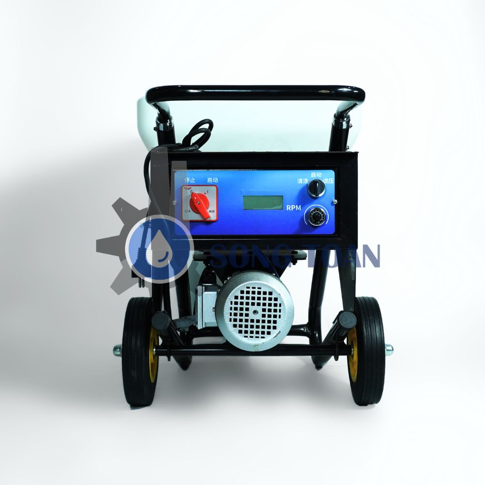 máy phun sơn chống cháy, chống thấm đa năng